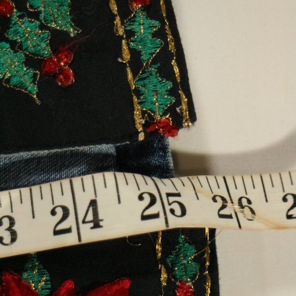 LIFESTYLE Vintage Embroidered Denim Jacket Sz Medium - Picture 13 of 15